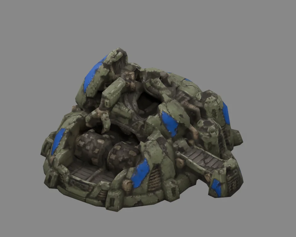 Destroyed Mossglade Reforge Exchange