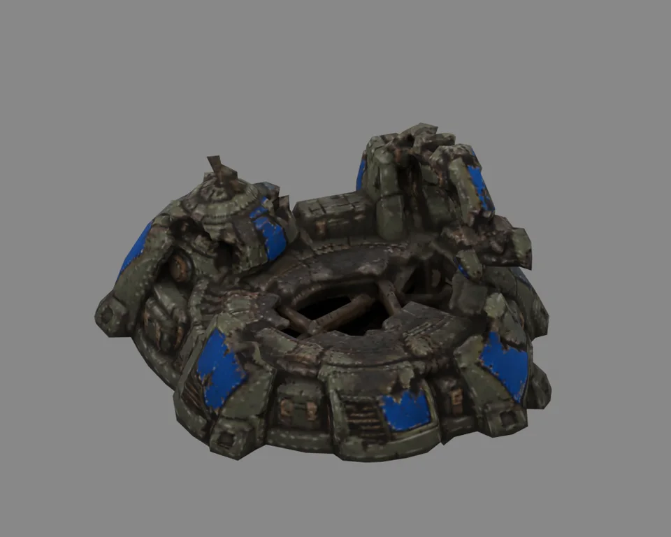 Destroyed Mossglade Skyharbor