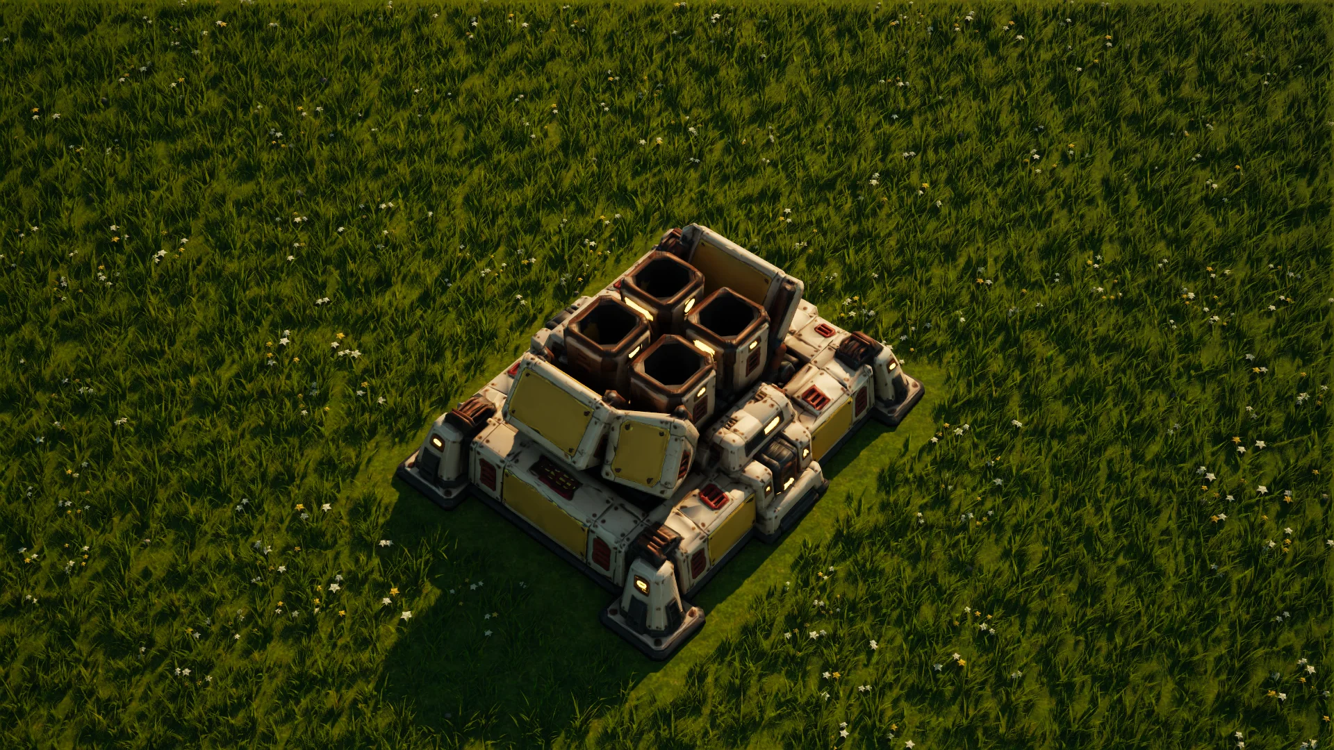 Sunhearth Missile silo, intakt