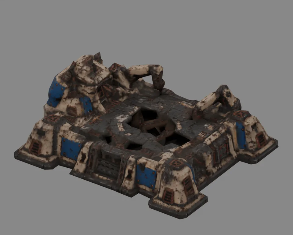 Destroyed Sunhearth Skyharbor