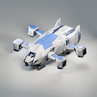 Moonveil Starlift — Modellrender