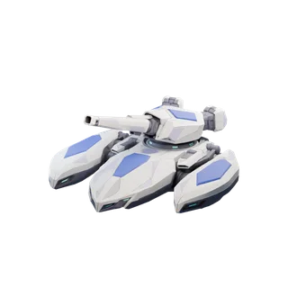 Moonveil Comet Carriage — Modellrender