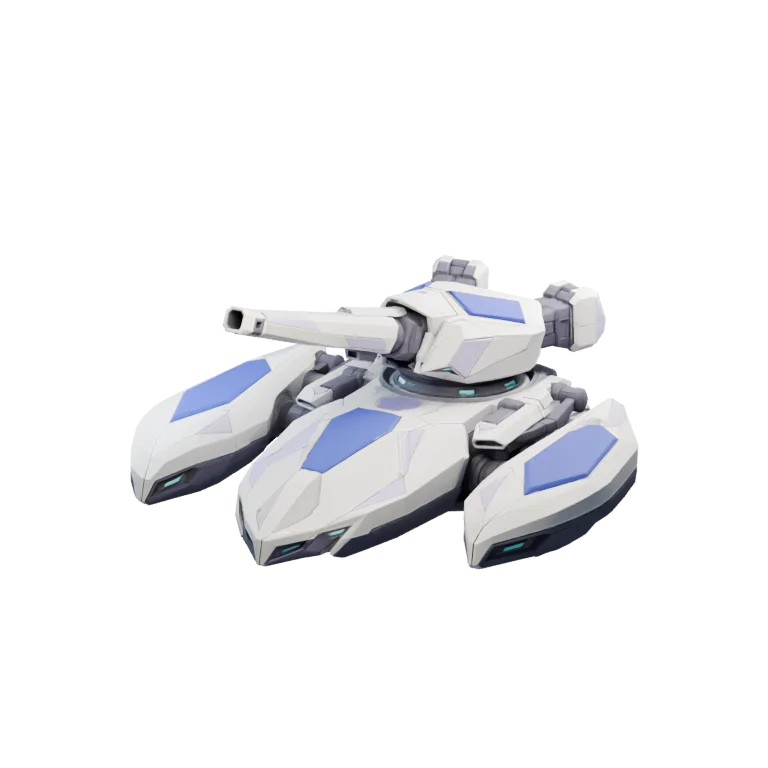 Moonveil Comet Carriage — Modellrender