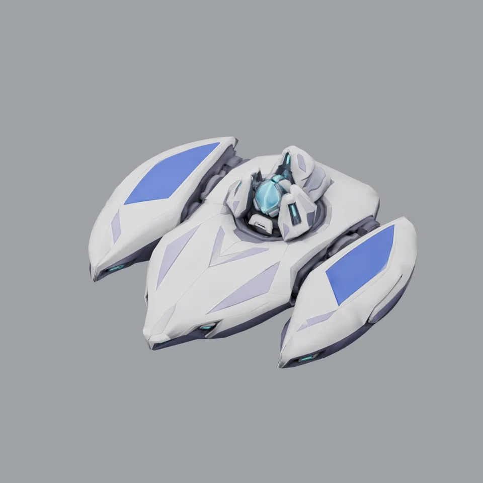 Moonveil Veil Aegis T1 — model render