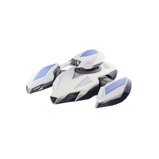 Moonveil Pebble — Modellrender