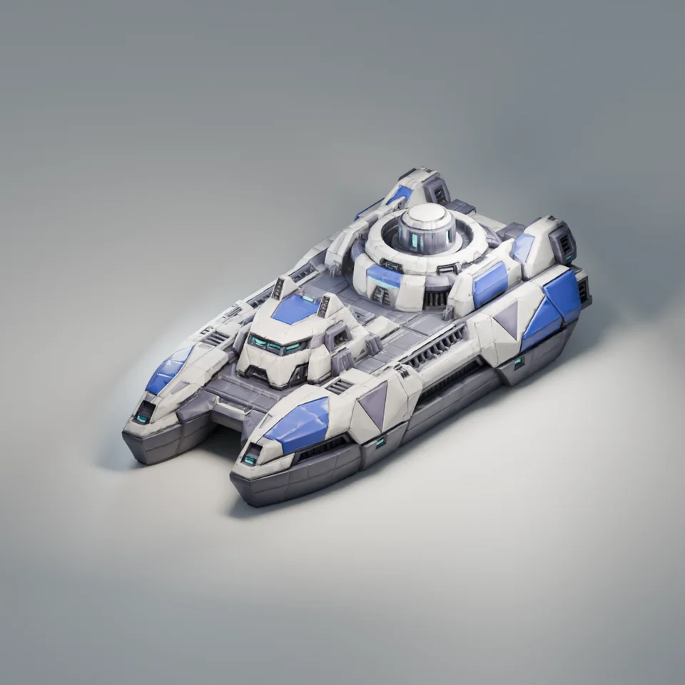 Moonveil Tidal Aegis — model render