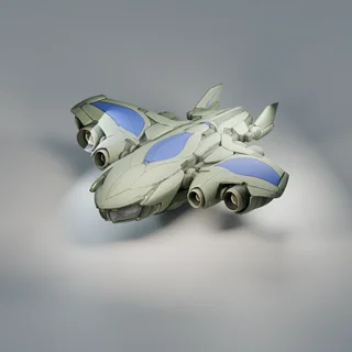 Mossglade Seedfall Bomber — rendu du modèle