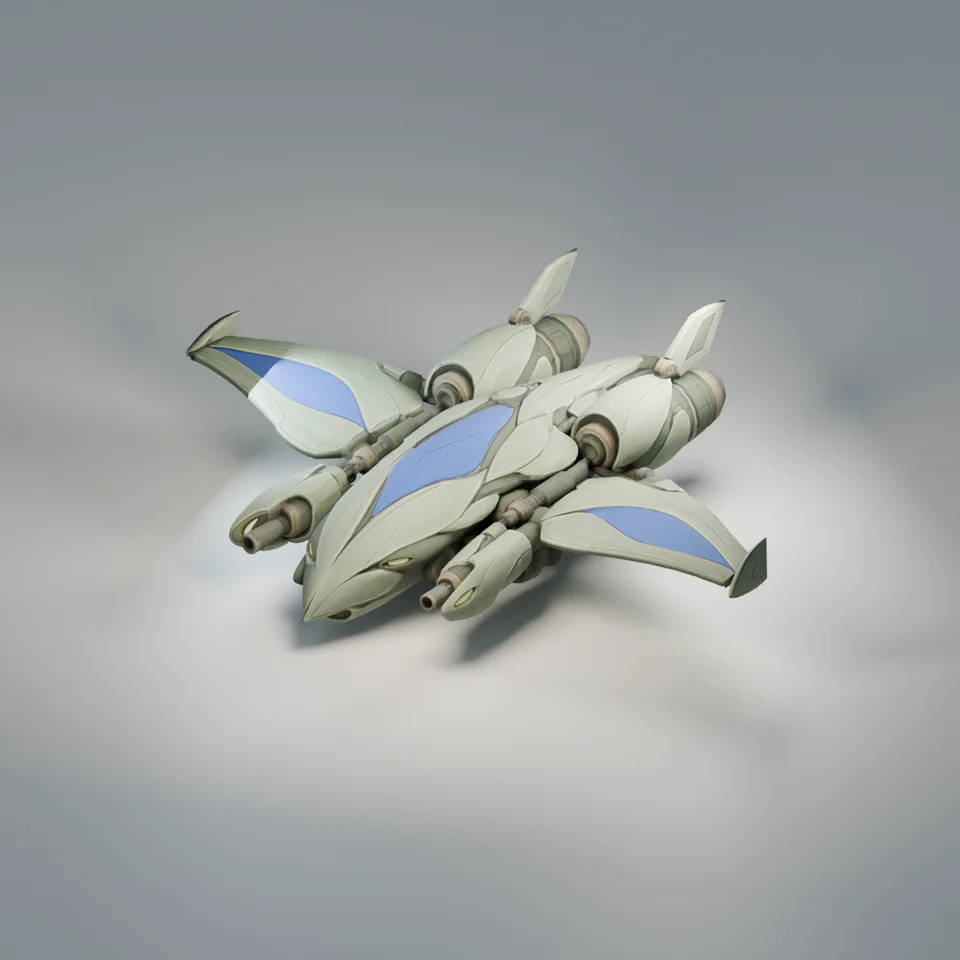 Mossglade Thornwing — model render