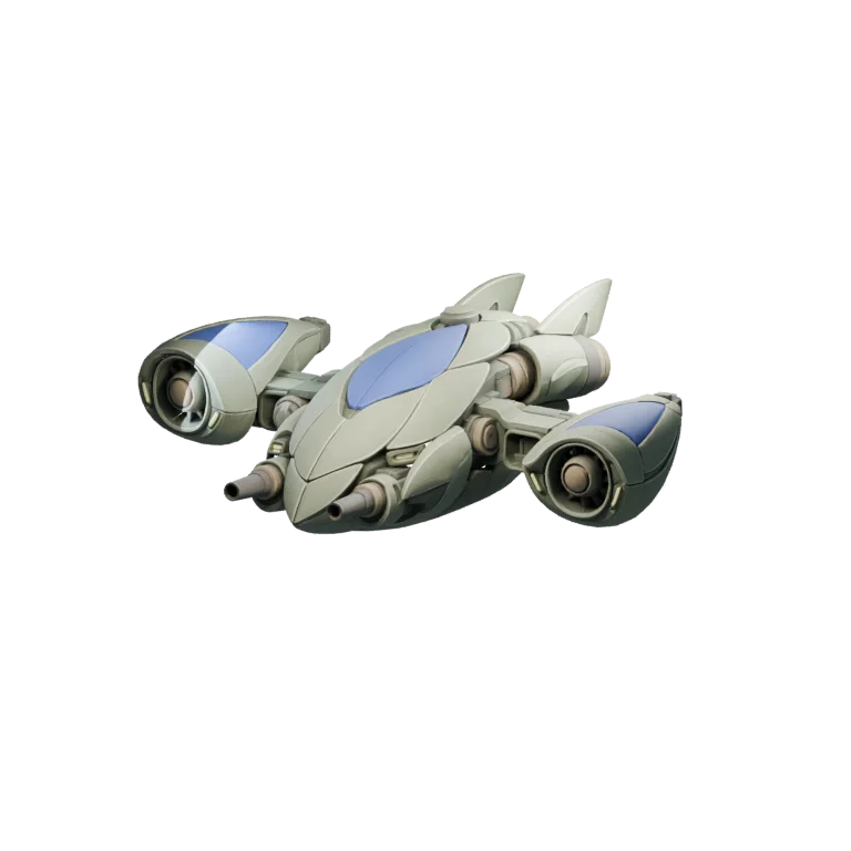 Mossglade Leafwing — model render