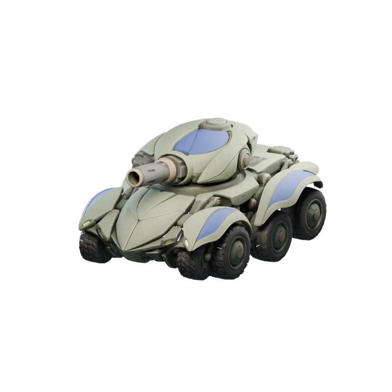 Mossglade Briarback — model render