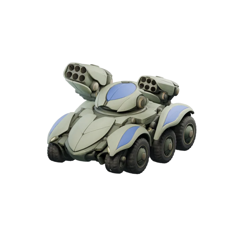 Mossglade Burr — model render