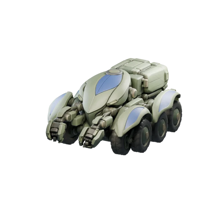 Mossglade T1 Engineer — model render