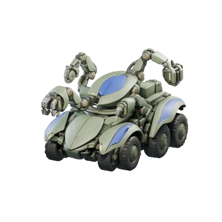 Mossglade T3 Engineer — model render