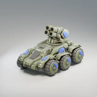Mossglade Briarburst — rendu du modèle