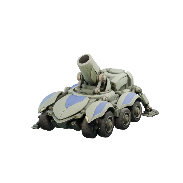 Mossglade Acorn Mortar — model render