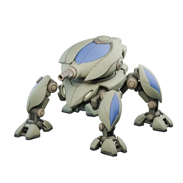 Mossglade Thicket Stalker — model render