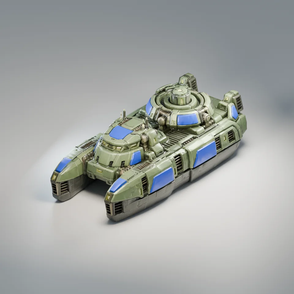 Mossglade Lily Aegis — Modellrender