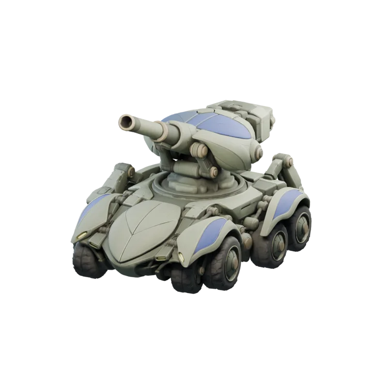 Mossglade Spore Carrier — model render