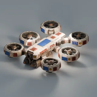Sunhearth Firefly Bomber — Modellrender
