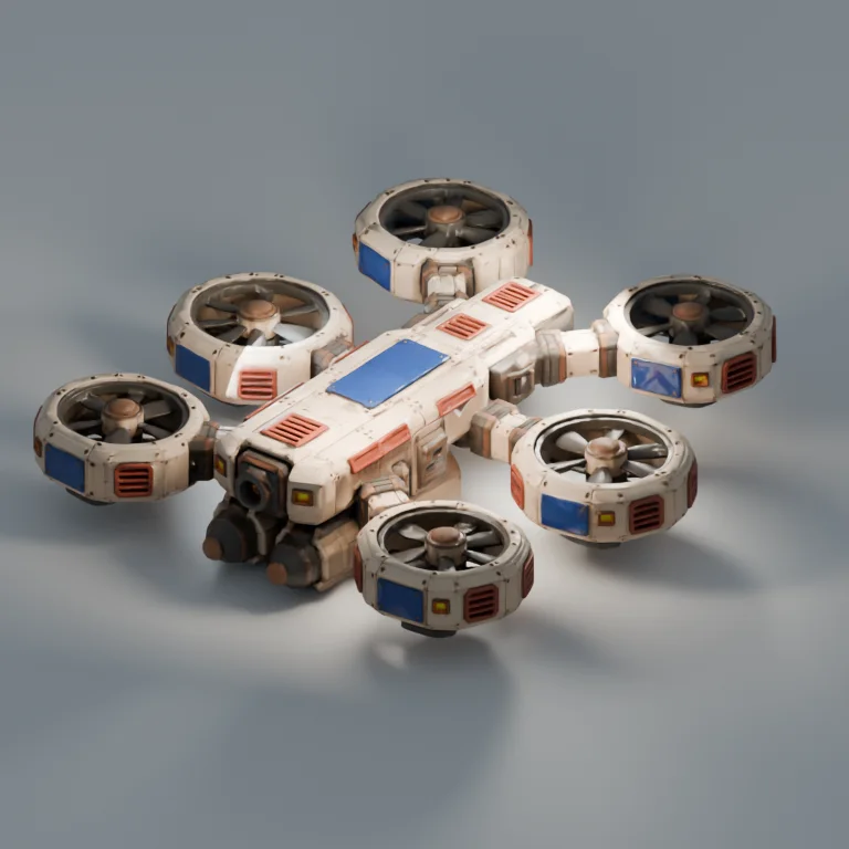 Sunhearth Firefly Bomber — model render