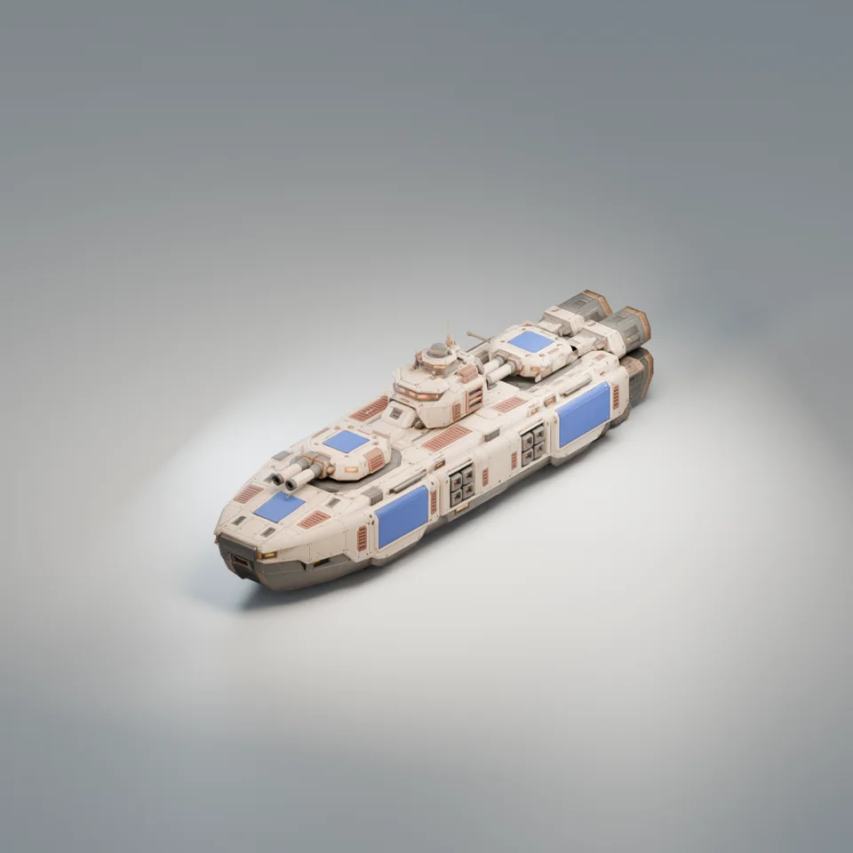 Sunhearth Dawn Dreadnought — model render