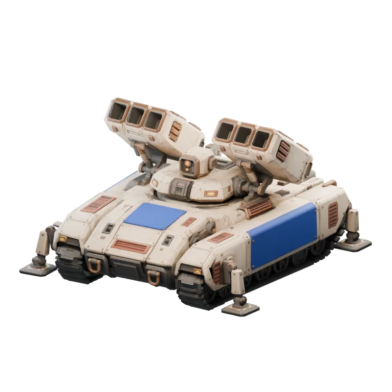 Sunhearth Sunfall Battery — Modellrender