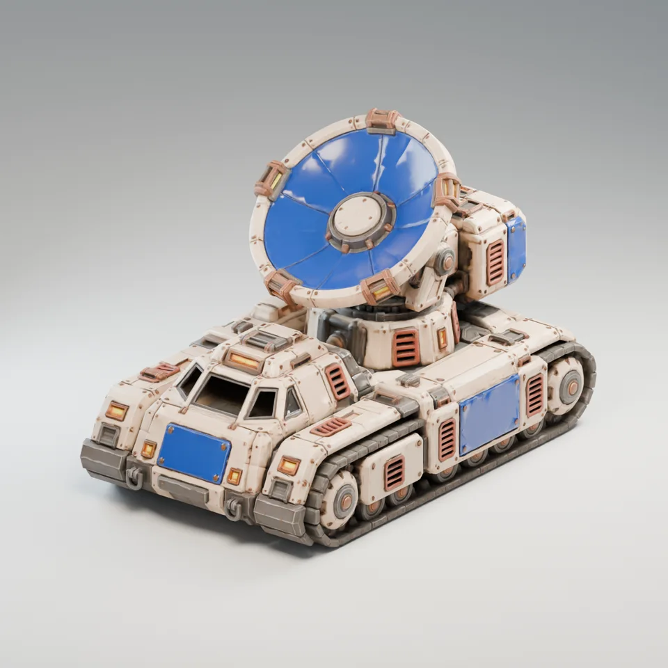Sunhearth Hearthwatch — rendu du modèle